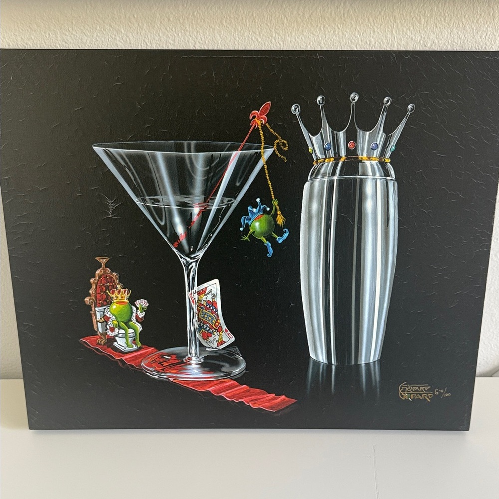 Michael Godard Signed “On The Throne”